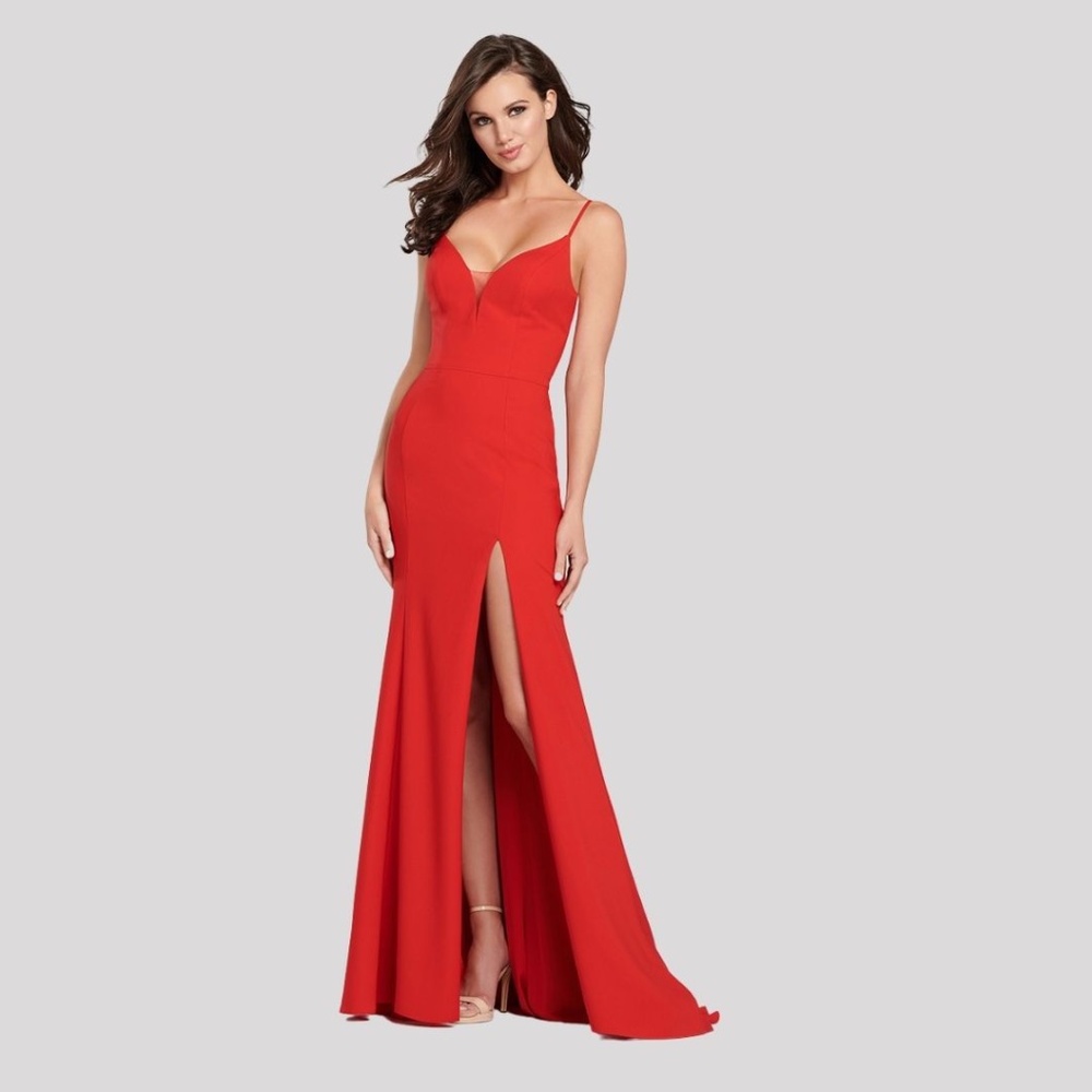 Mon Cheri 'Ellie Wilde' Corset Back Gown